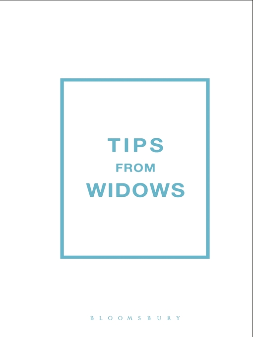 Title details for Tips from Widows by Jan Robinson - Available